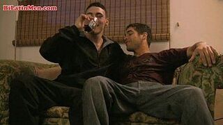 Sexy latino papis fucking and sucking each other on camera porn video